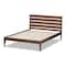 Baxton Studio Elmdon Solid Wood Slatted Headboard Style Full Size Platform Bed 138-7616 - alternate 4